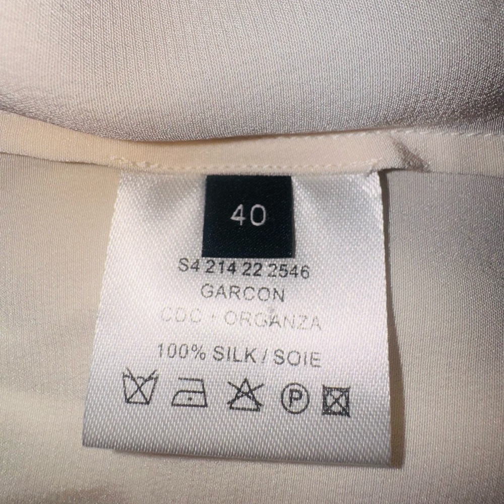 JOSEPH 100% SILK WOMENS‎ BLOUSE SIZE 4O - Picture 8 of 8